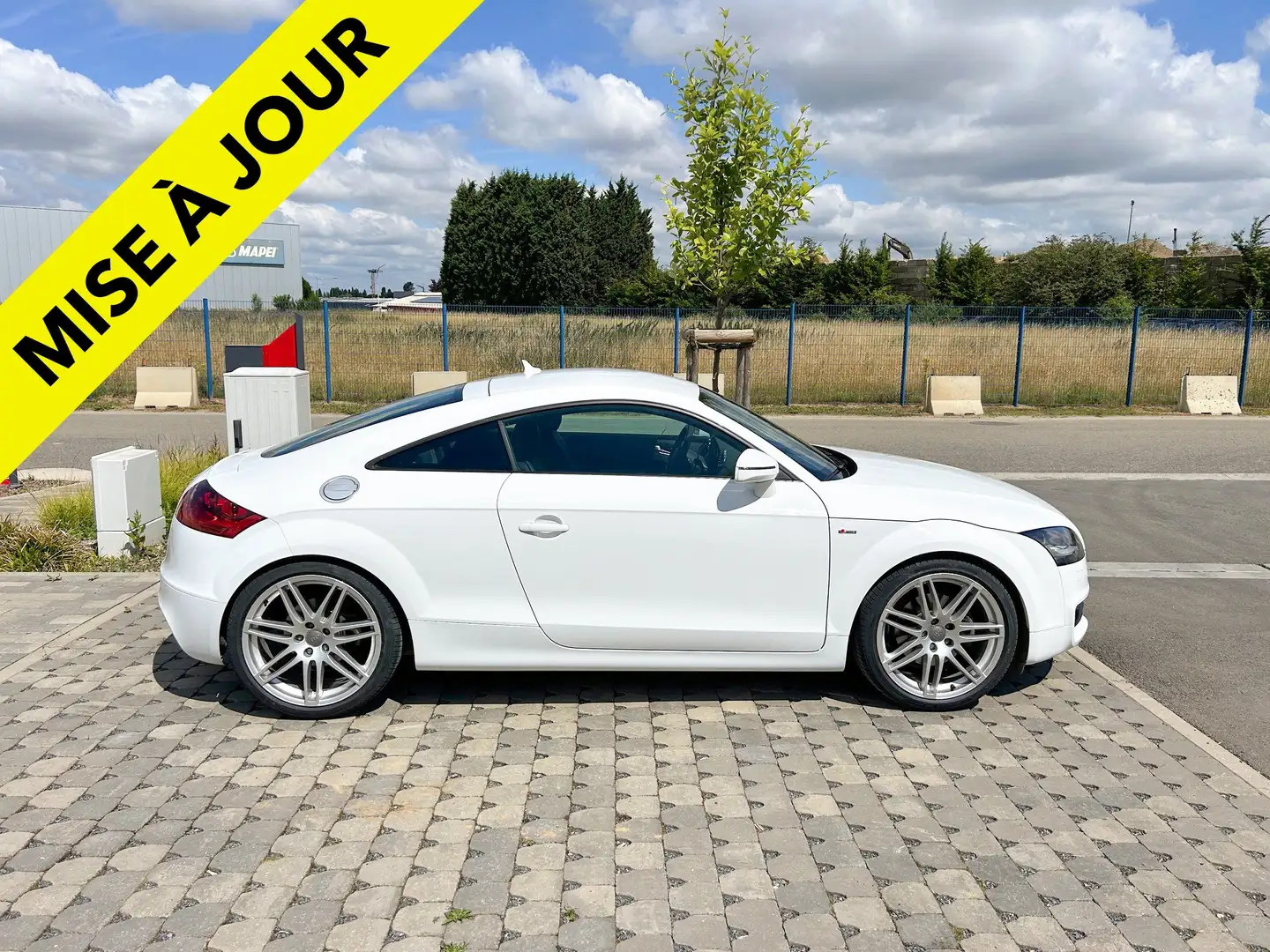 Audi TT Coupé 1.8 TFSI S line - Pack Sport - 1° Main Blanc - 1
