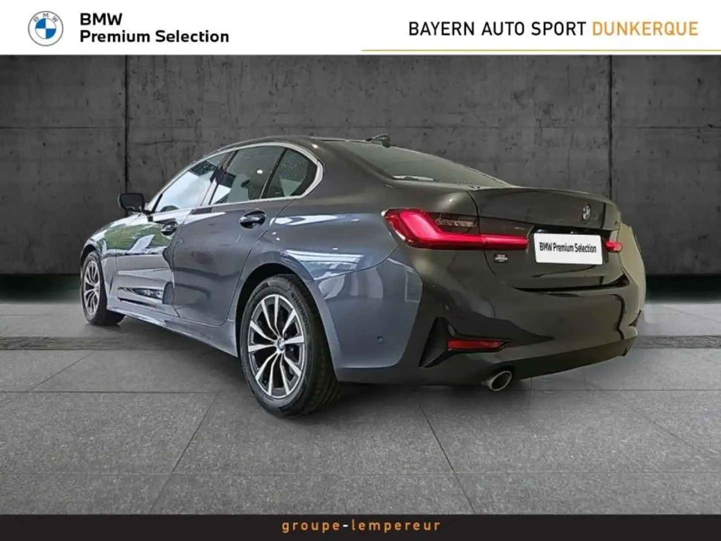 BMW 318 318dA MH 150ch Business Design Gris - 2