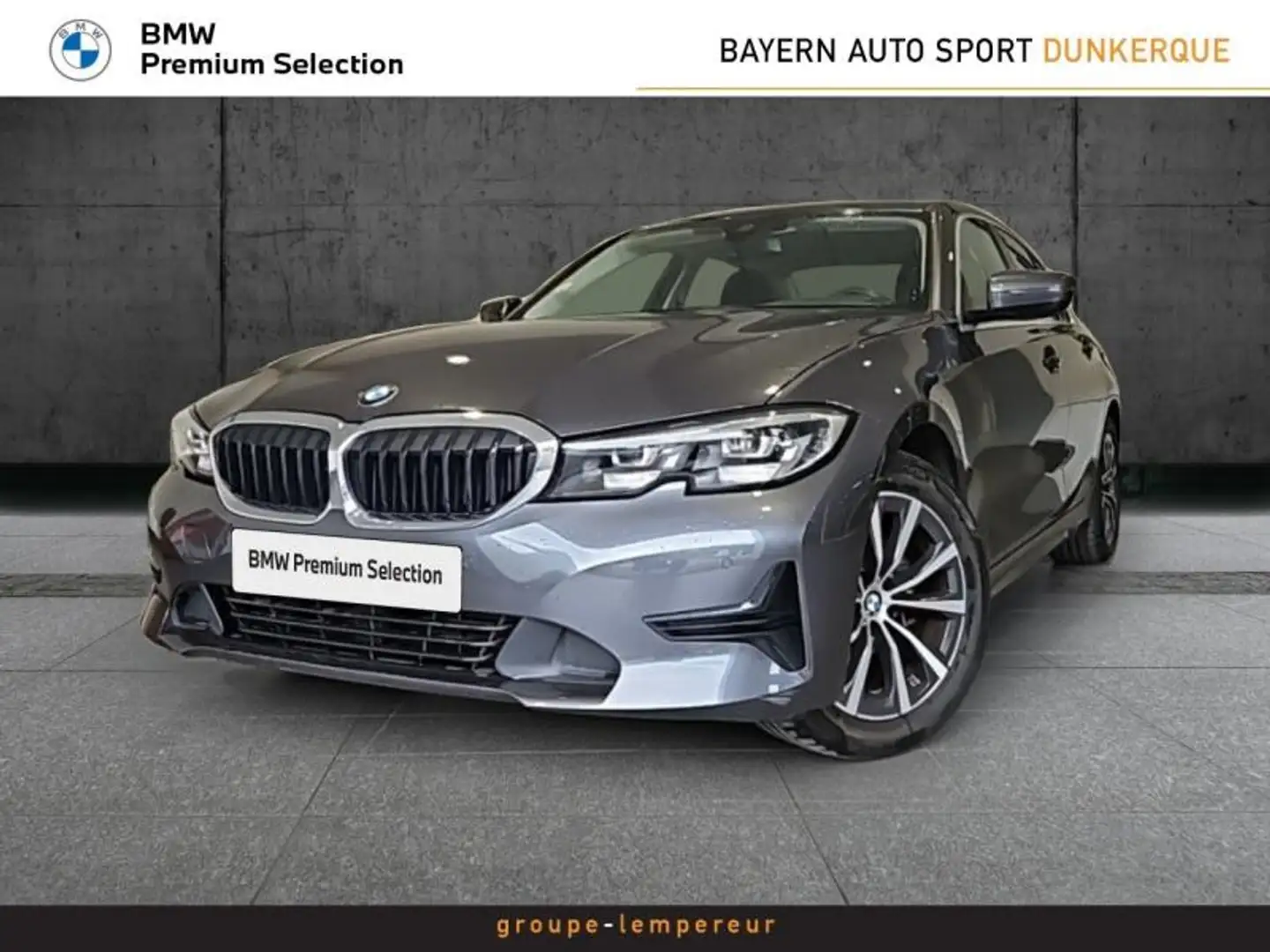 BMW 318 318dA MH 150ch Business Design Gris - 1