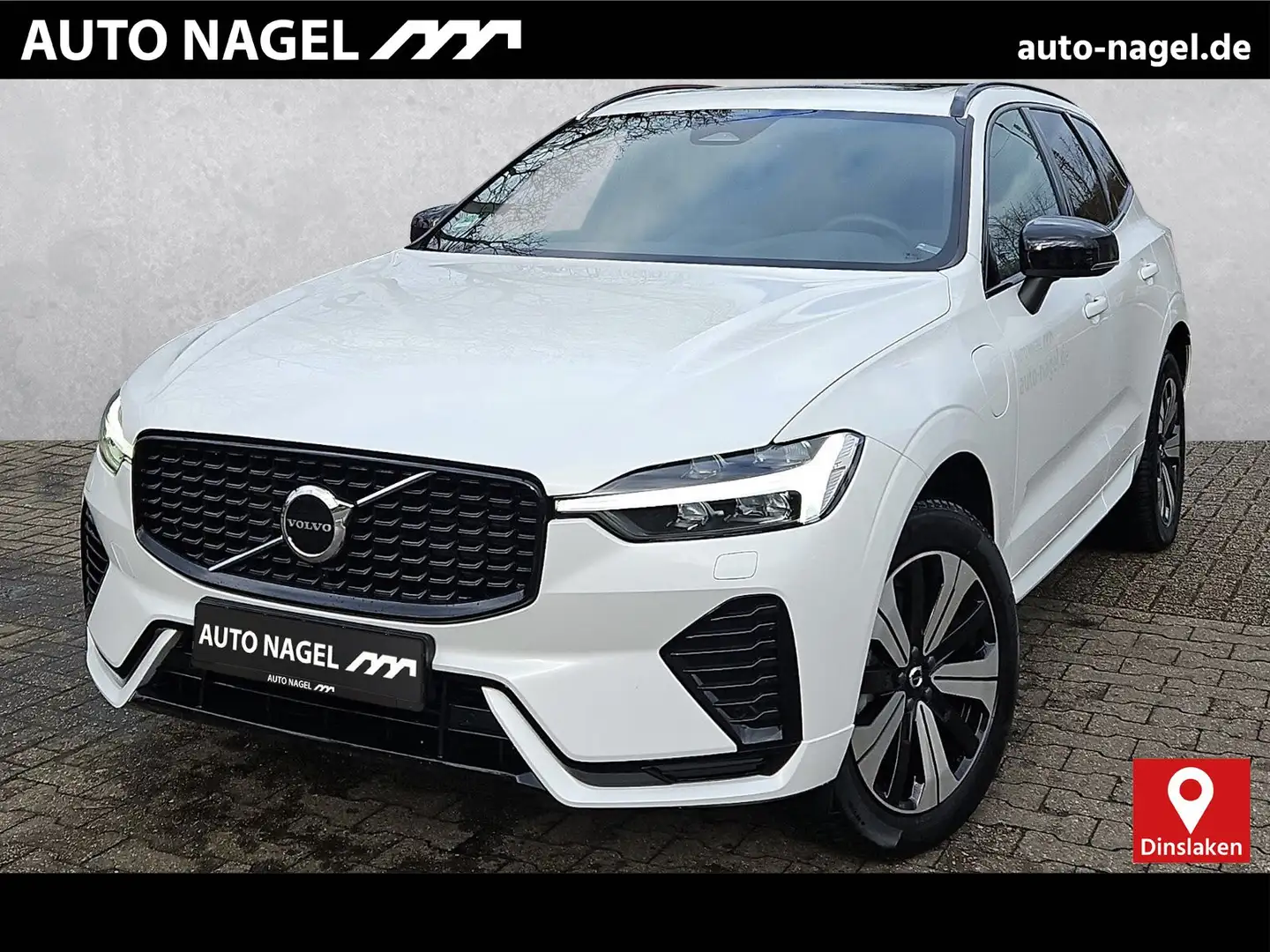 Volvo XC60 XC60 Recharge T6 AWD Licht-Paket ACC BLIS H&K Weiß - 1