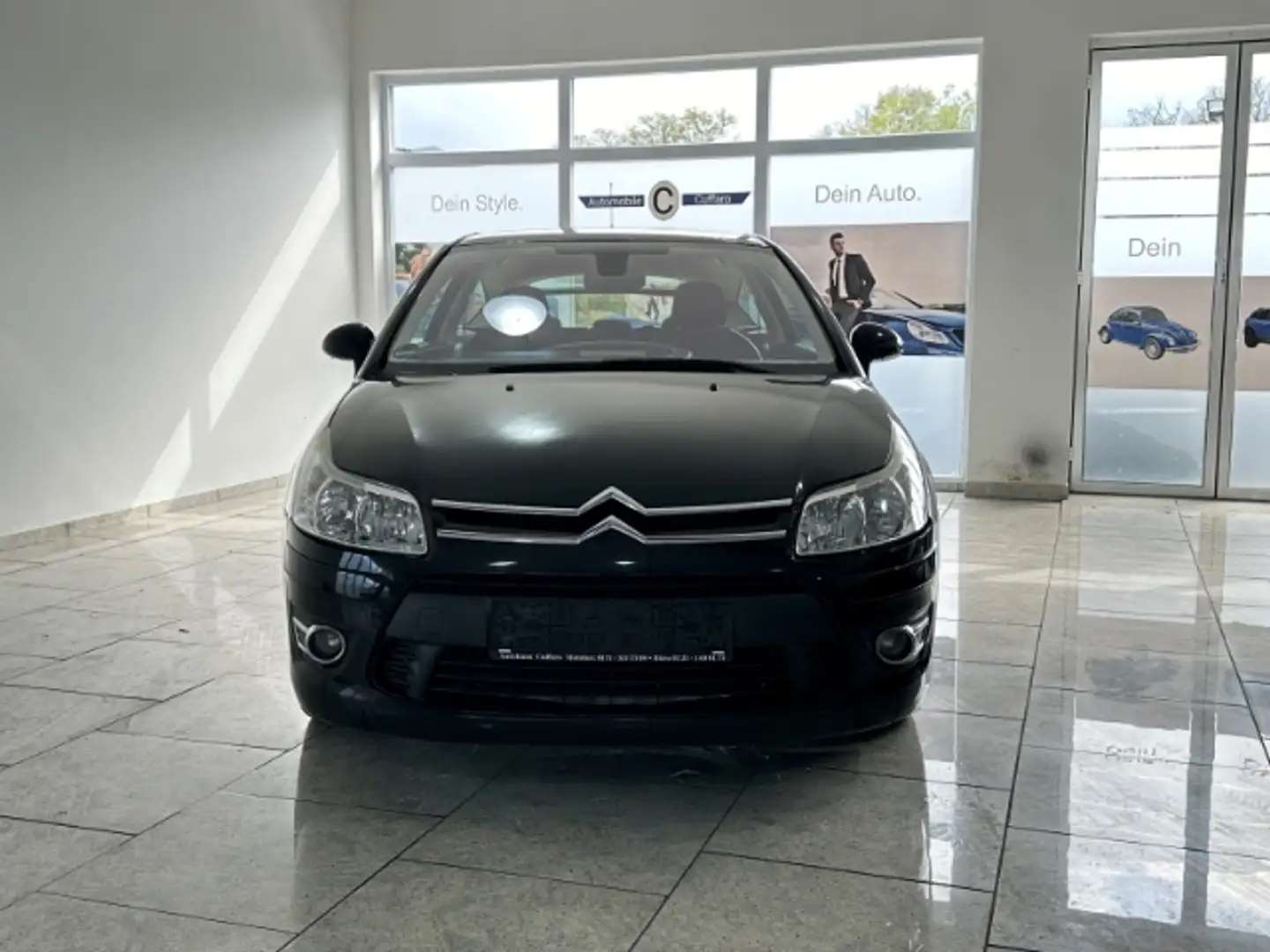 Citroen C4 Coupe VTR Plus 1.6 VTi 120 Klimaautom Temp PDC Reg Schwarz - 1