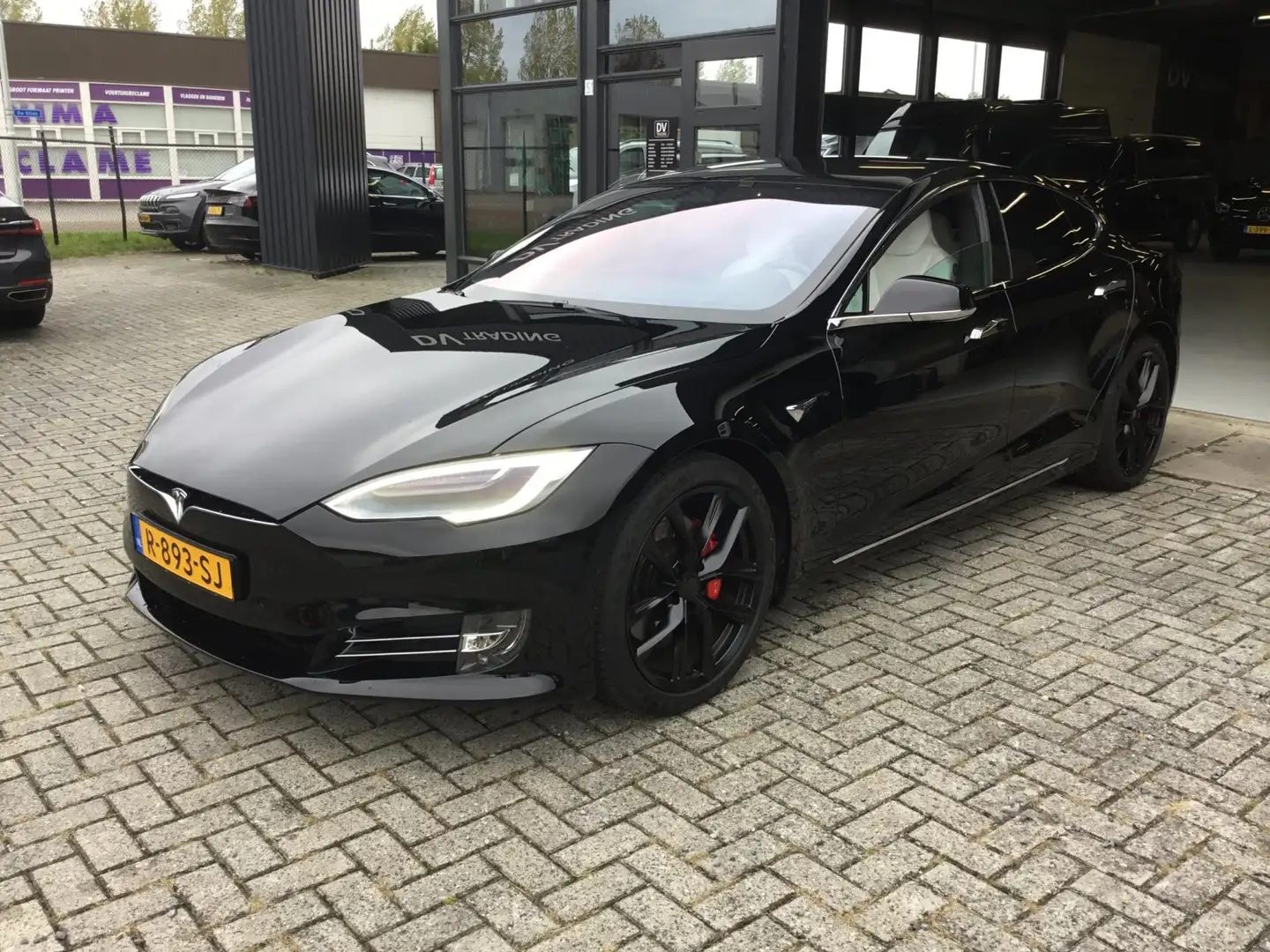 Tesla Model S Performance Ludicrous Zwart - 1