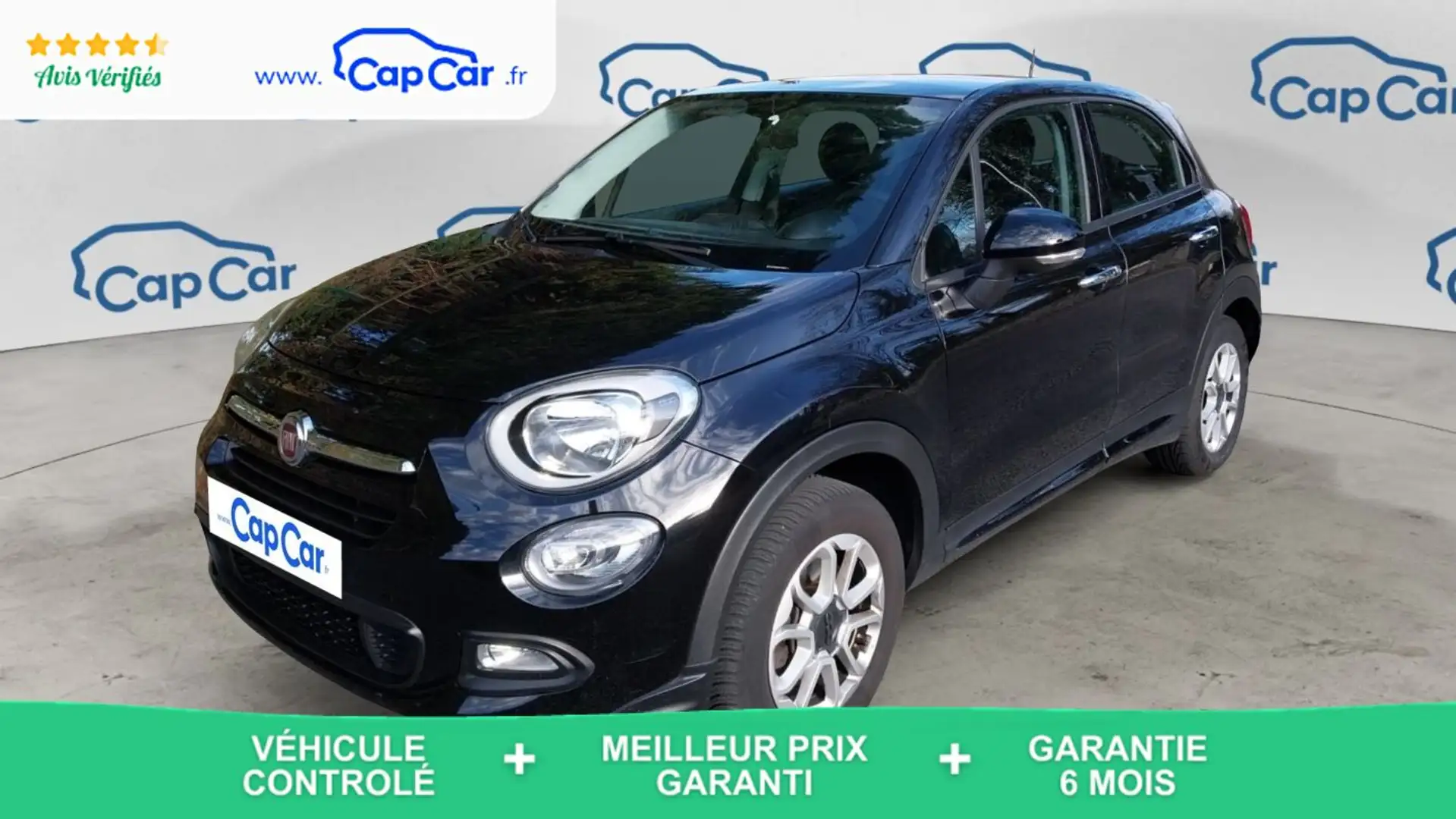 Fiat 500X I 1.6 E-Torq 4x2 110 Bianco Amore Edizione Noir - 1