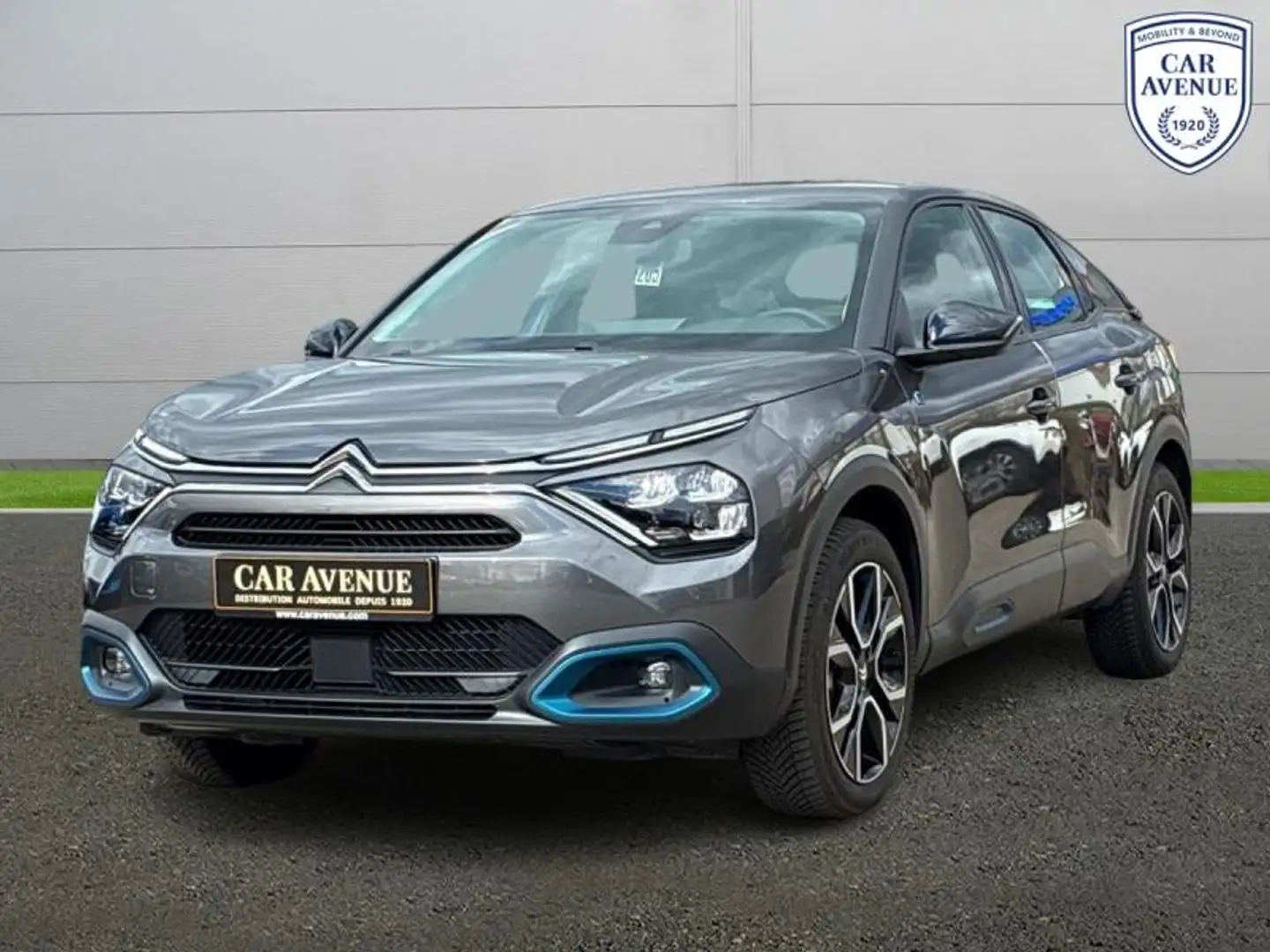 Citroen C4 Electrique 136ch (autonomie standard) Ë-SERIES Aut Gris - 1
