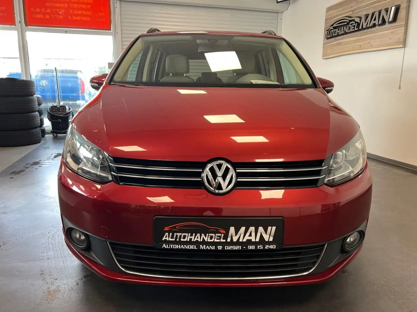 Volkswagen Touran Comfortline BMT/AHK/PDC/CD/Tempomat/AHK/ Rouge - 2
