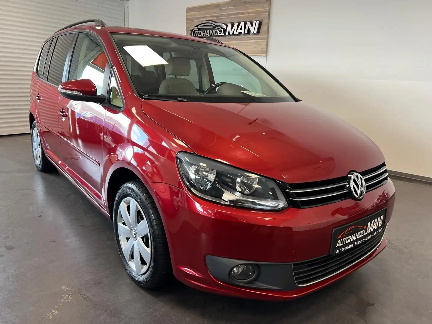 Volkswagen Touran Comfortline BMT/AHK/PDC/CD/Tempomat/AHK/ Rouge - 1