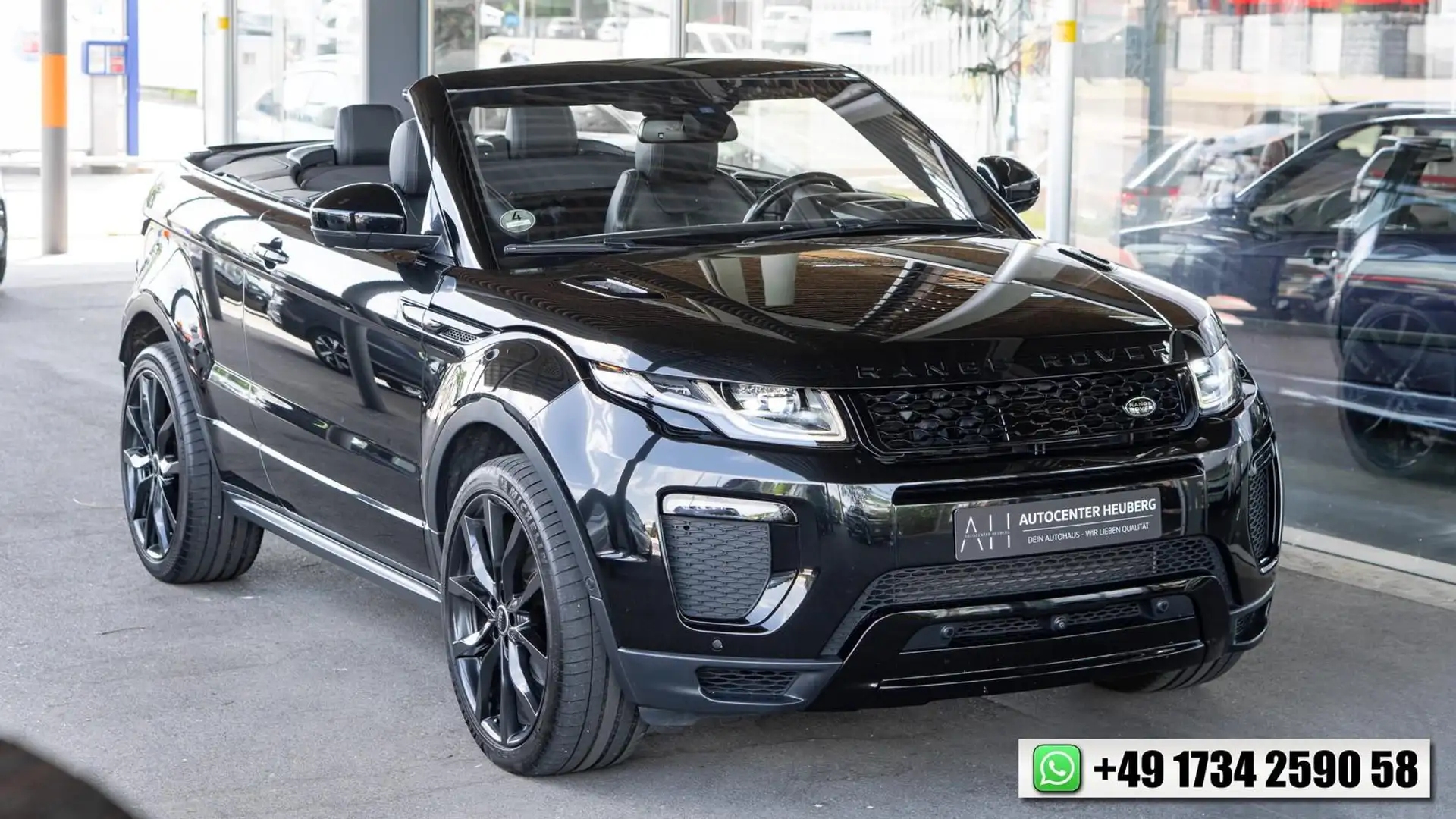 Land Rover Range Rover Evoque Cabrio 360°*ACC*HEAD UP*NIGHT Schwarz - 1