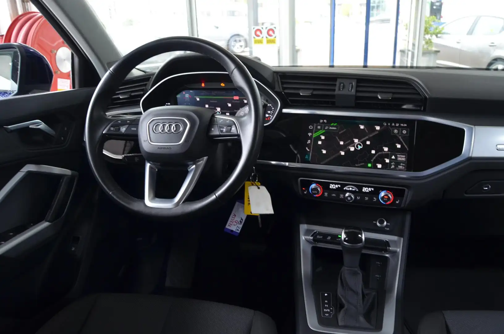 Audi Q3 45 TFSI e edition automaat| HYBRIDE|STOELV.|NAVI|D Blauw - 2