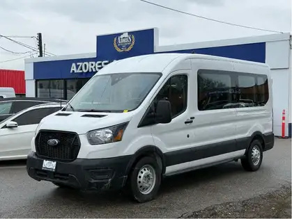 White 2021 Ford Transit Passenger Van Automatic