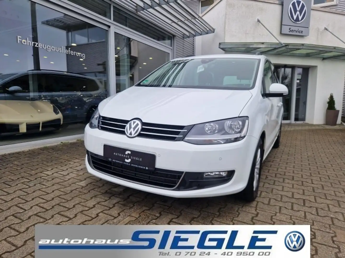 Volkswagen Sharan 1.4 TSI Comfortline ACC Parktronic Sitzheizung Alu White - 1