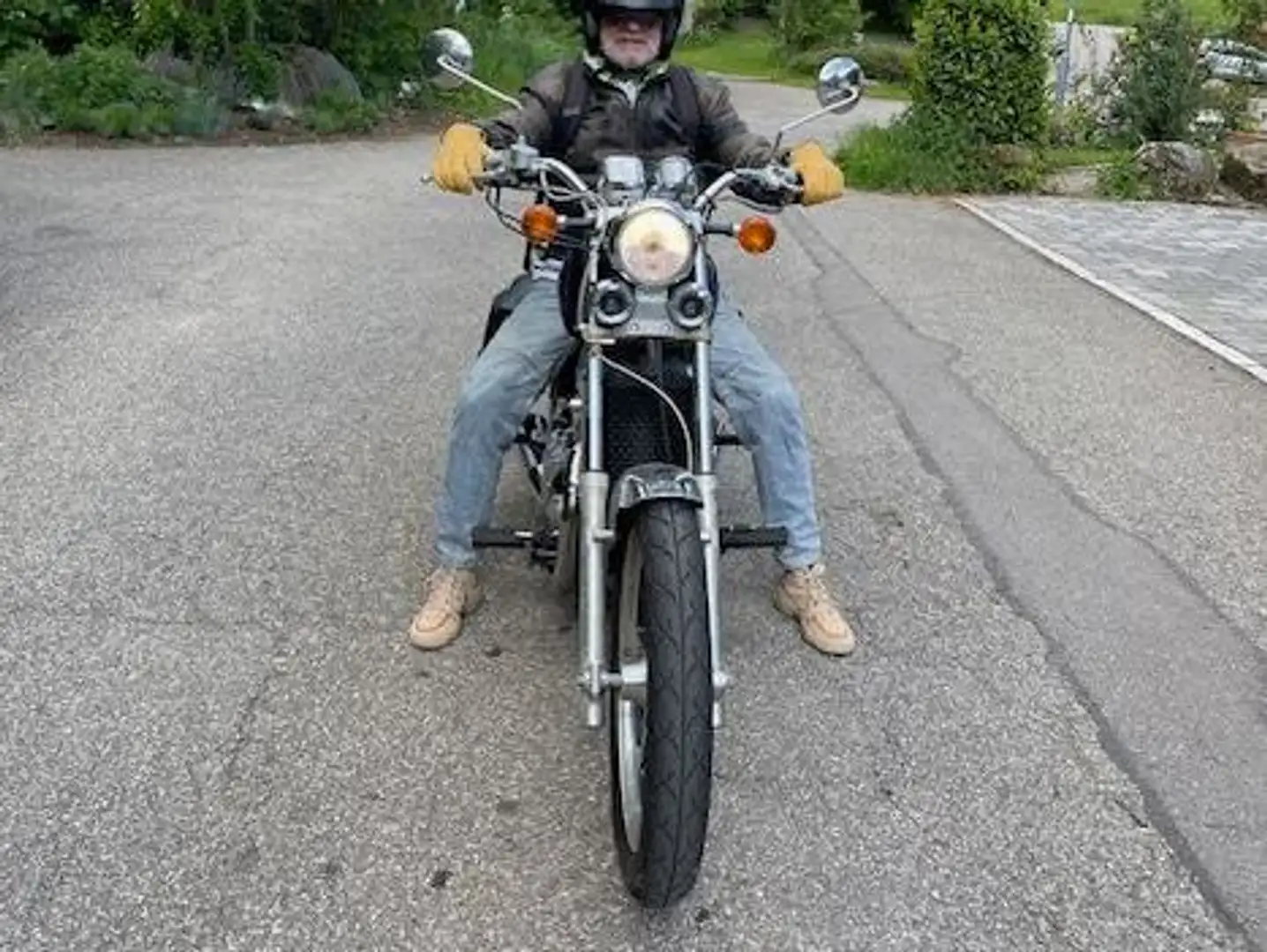 Kawasaki EN 500 Bleu - 2