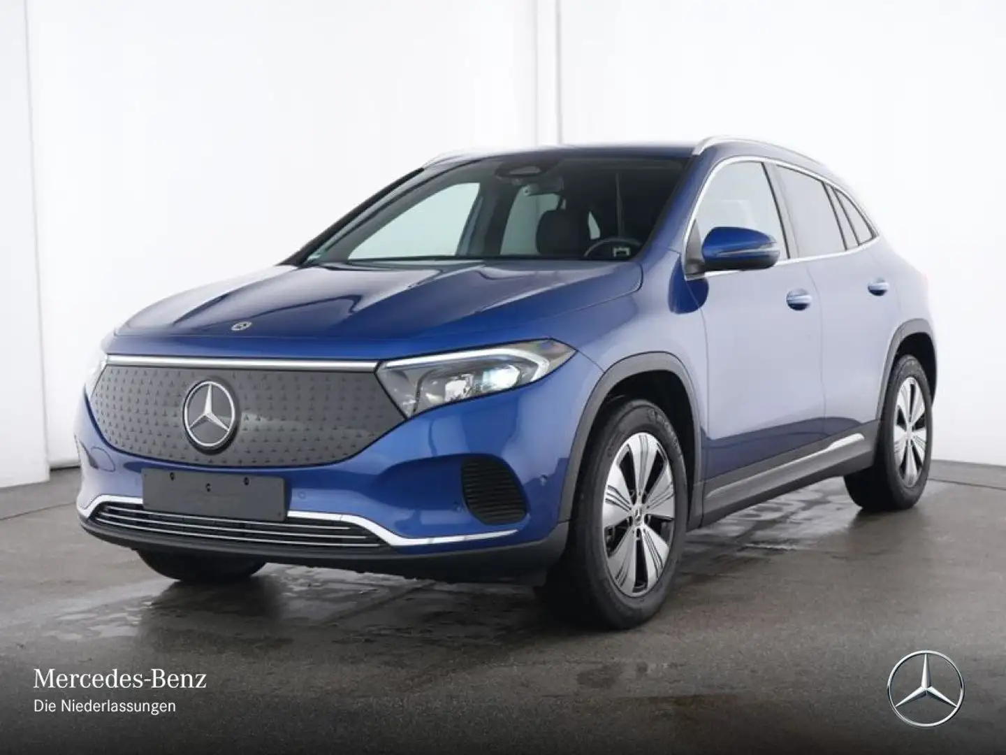Mercedes-Benz EQA 350 4M PROG+PLUS-PAKET+AHK+KAMERA+KEYLESS+SPUR Blau - 2