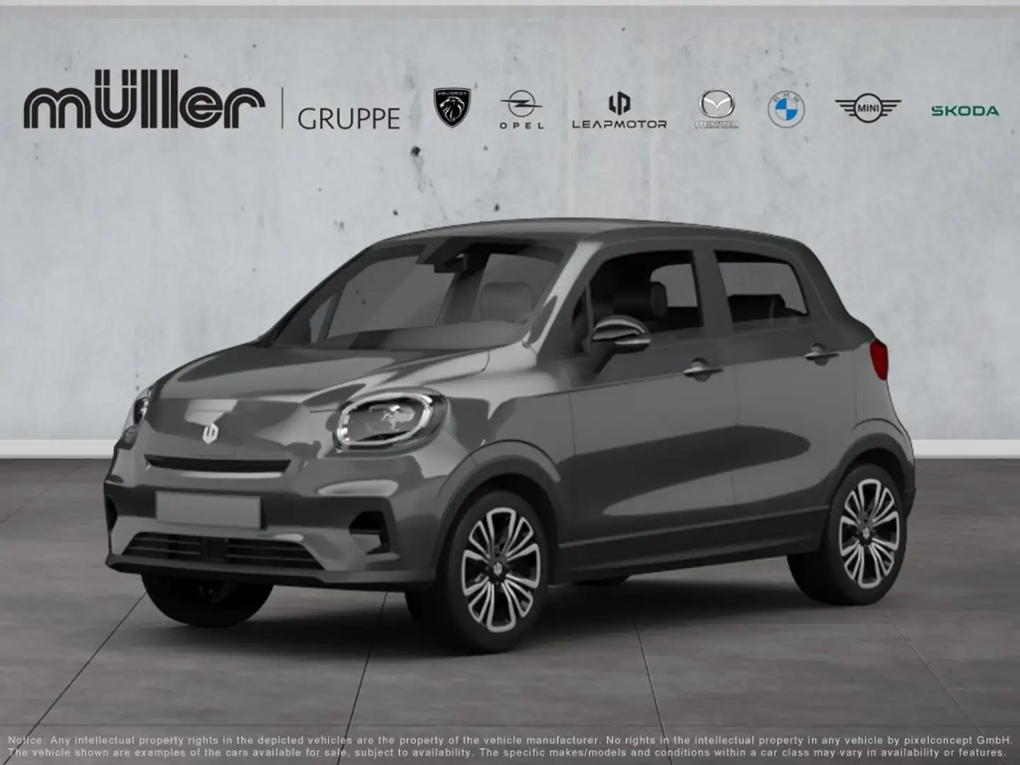 Leapmotor T03 DESIGN 70 kW BEV Argent - 1