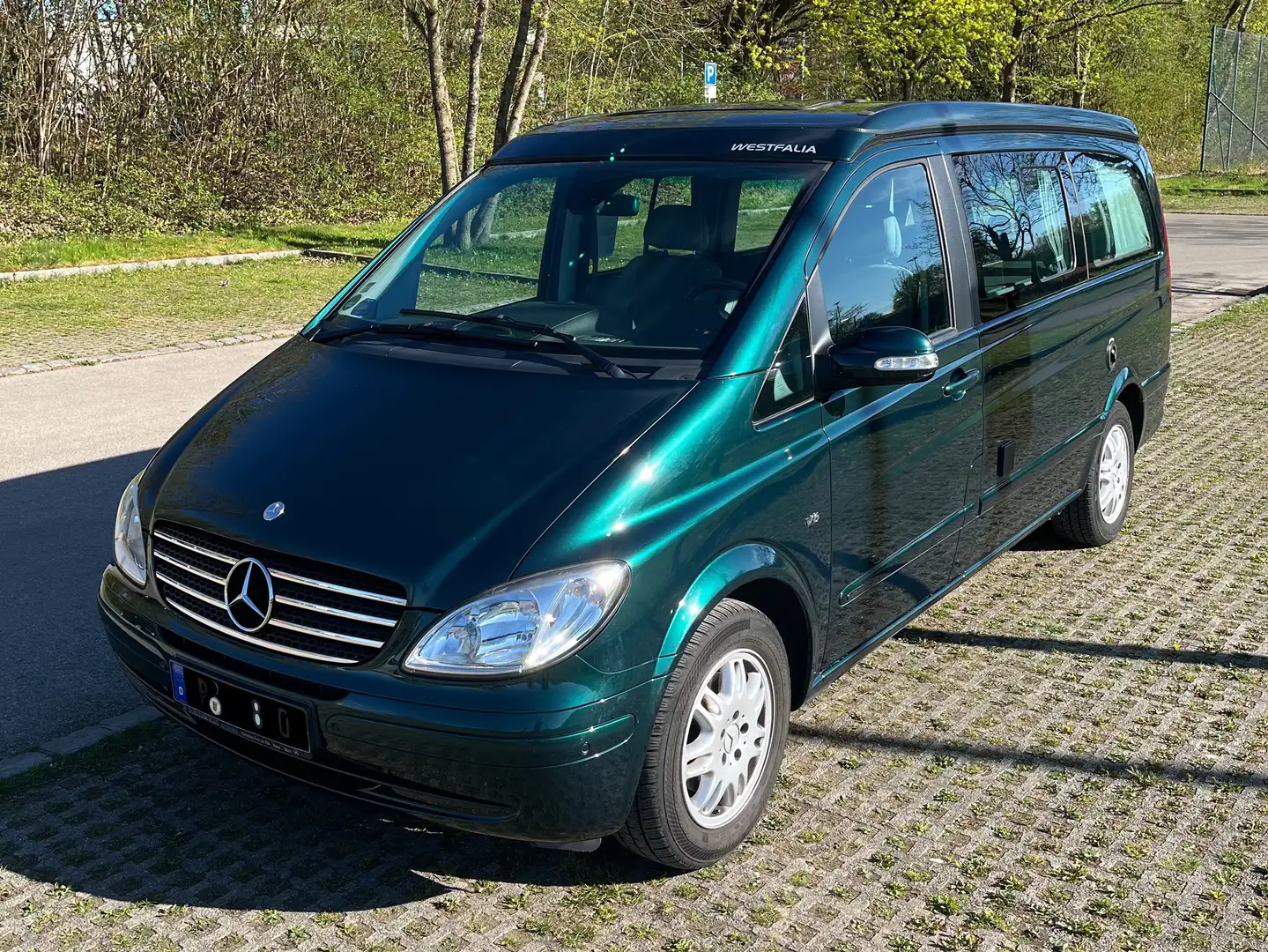 Mercedes-Benz Viano Marco Polo 3.0 CDI V6 Westfalia elektr. Hubdach Verde - 1