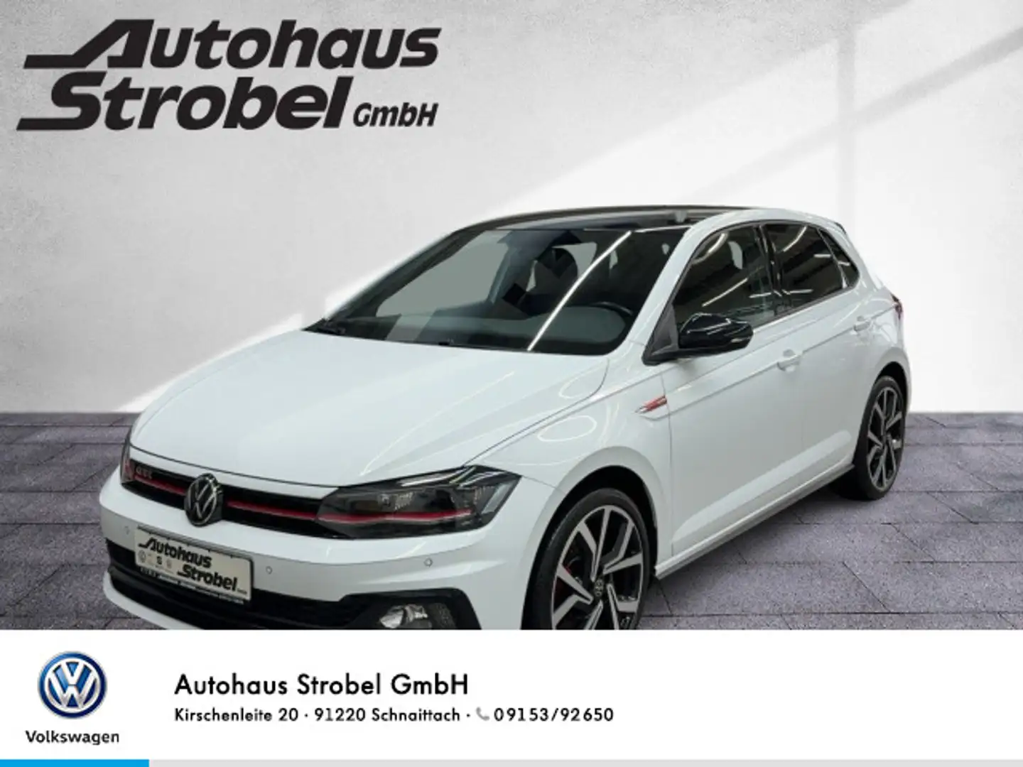 Volkswagen Polo VI 2.0 GTI TSI DSG LED Radio Bluet. Sitzhzg Weiß - 1