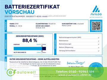 94Ah Navi Prof. CCS Wärmepumpe Sitzheizung