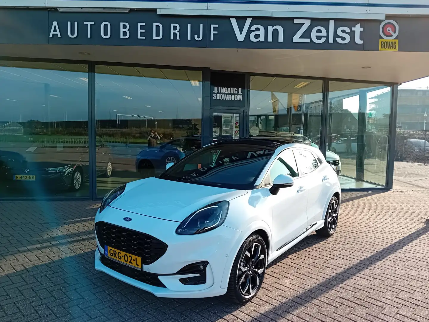 Ford Puma 1.0 EcoBoost Hybrid ST-Line Automaat, Zeer mooie a Blanc - 1