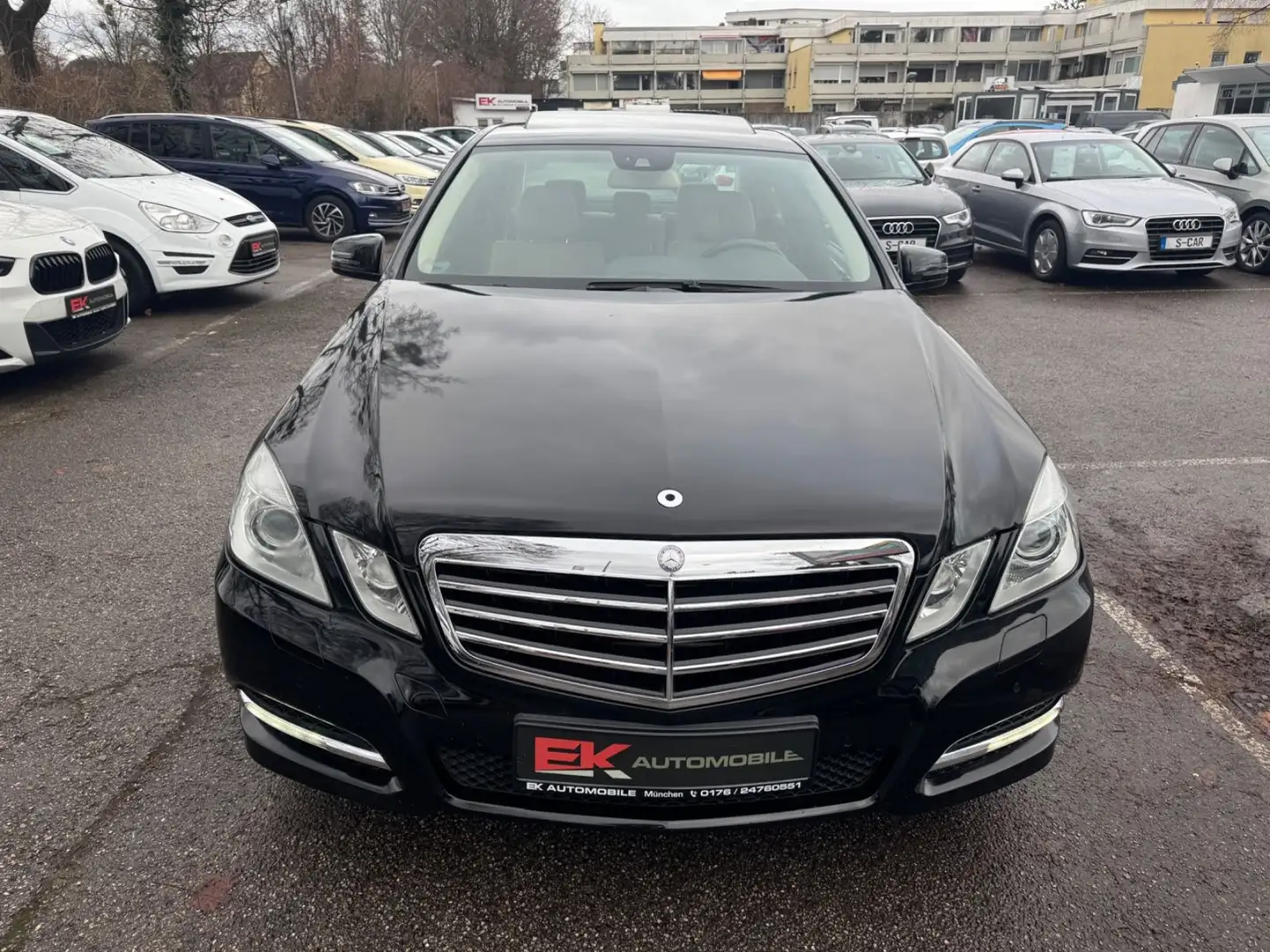 Mercedes-Benz E 50 AMG E Limousine E 500 4Matic Aut Leder Navi AHK Zwart - 2