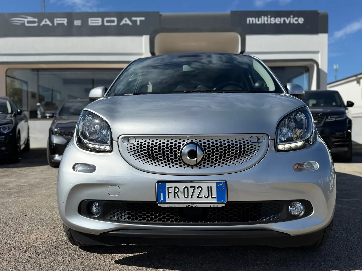 smart forFour Forfour II 2015 1.0 Passion 71cv twinamic my18 Argento - 2