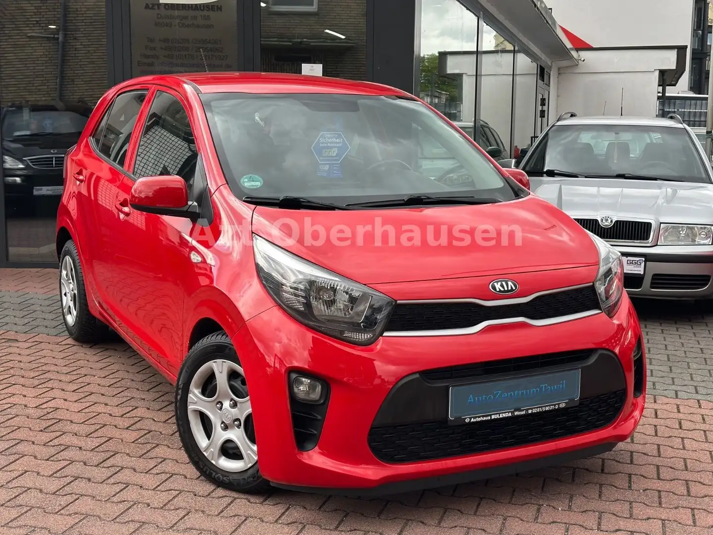 Kia Picanto Edition 7*1.HAND*KLIMA*SHZ*LHZ*TÜV NEU* Rot - 1