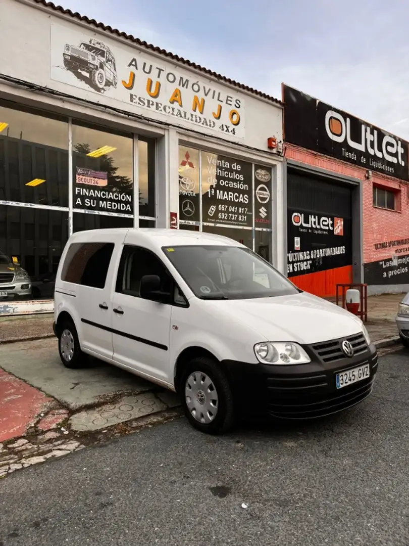 Volkswagen Caddy 1.9TDI Kombi 75 Weiß - 1