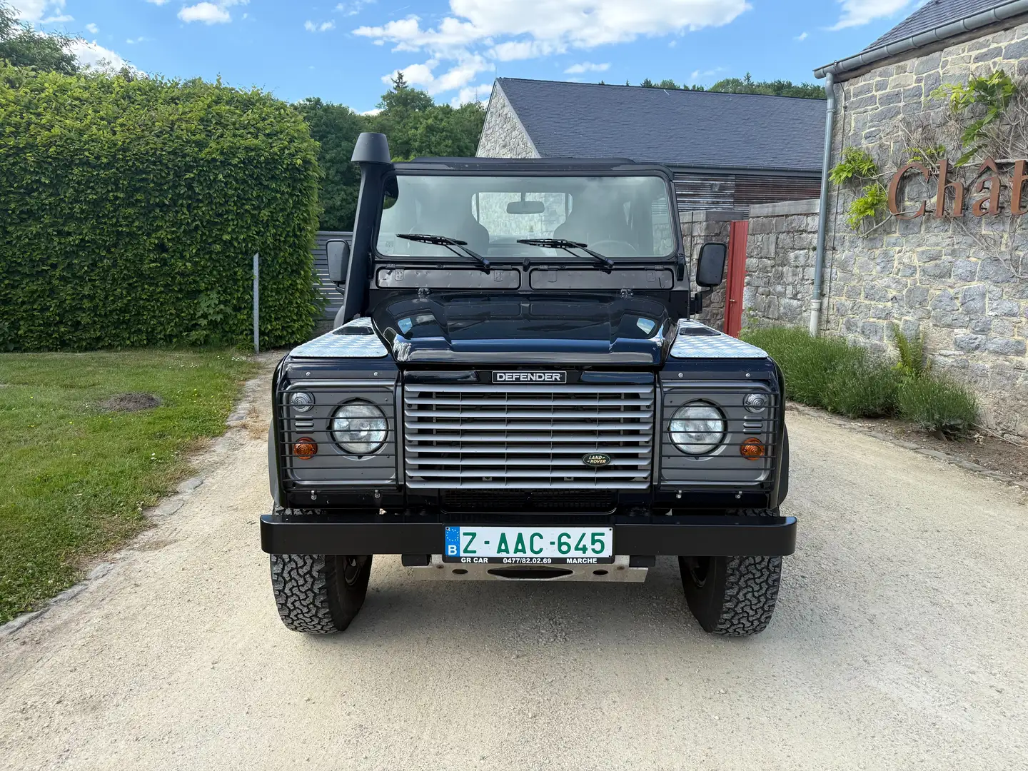 Land Rover Defender 2.5Td5 TVA *Bel Air Cabriolet 92.000KM BELGE* Zwart - 2
