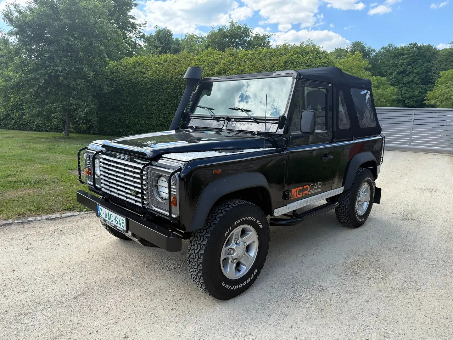 Land Rover Defender 2.5Td5 TVA *Bel Air Cabriolet 92.000KM BELGE* Zwart - 1