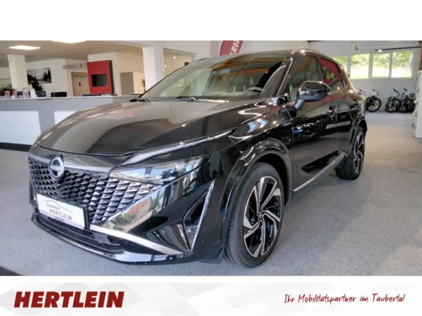 Nissan Qashqai Tekna+ 1.3 DIG-T MHEV EU6d Schwarz - 1