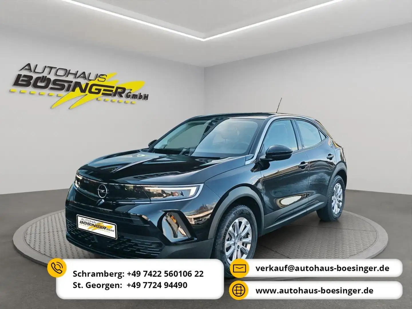 Opel Mokka-E Mokka e Edition /Kamera/SHZ-LHZ/Uni-Charger16A Noir - 1