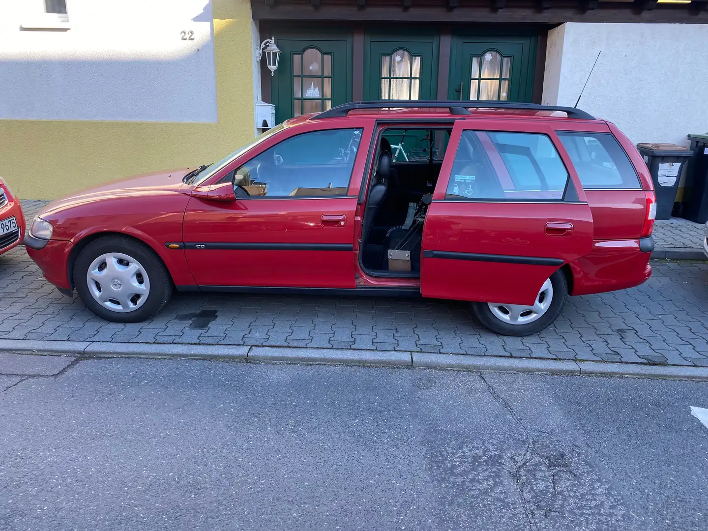 Opel Vectra 2.0 Caravan CD Exklusiv Automatik TÜV Neu Rojo - 2