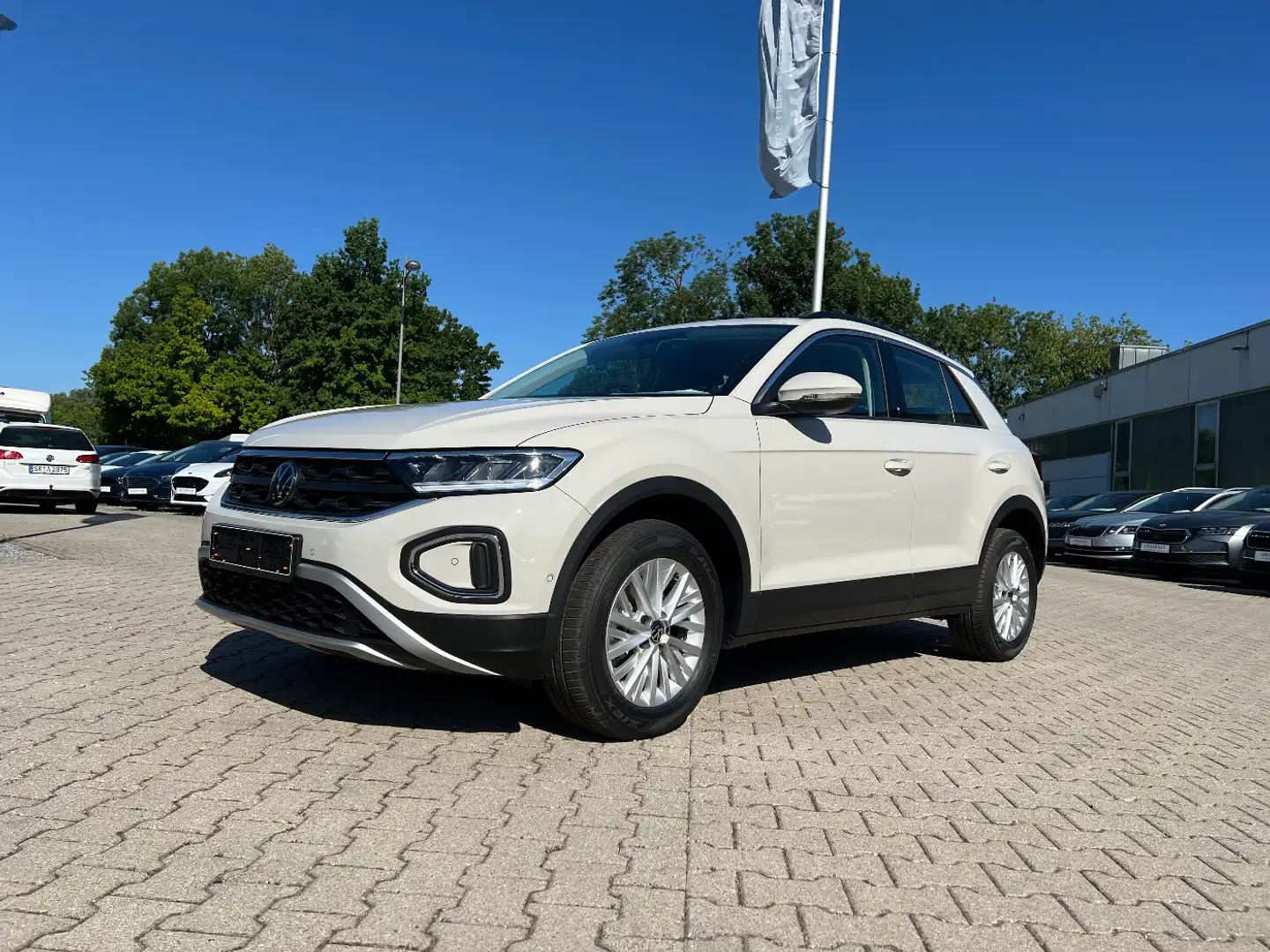 Volkswagen T-Roc 1.5 TSI Life LED App Kamera DAB+ Sitzh Park Grau - 1