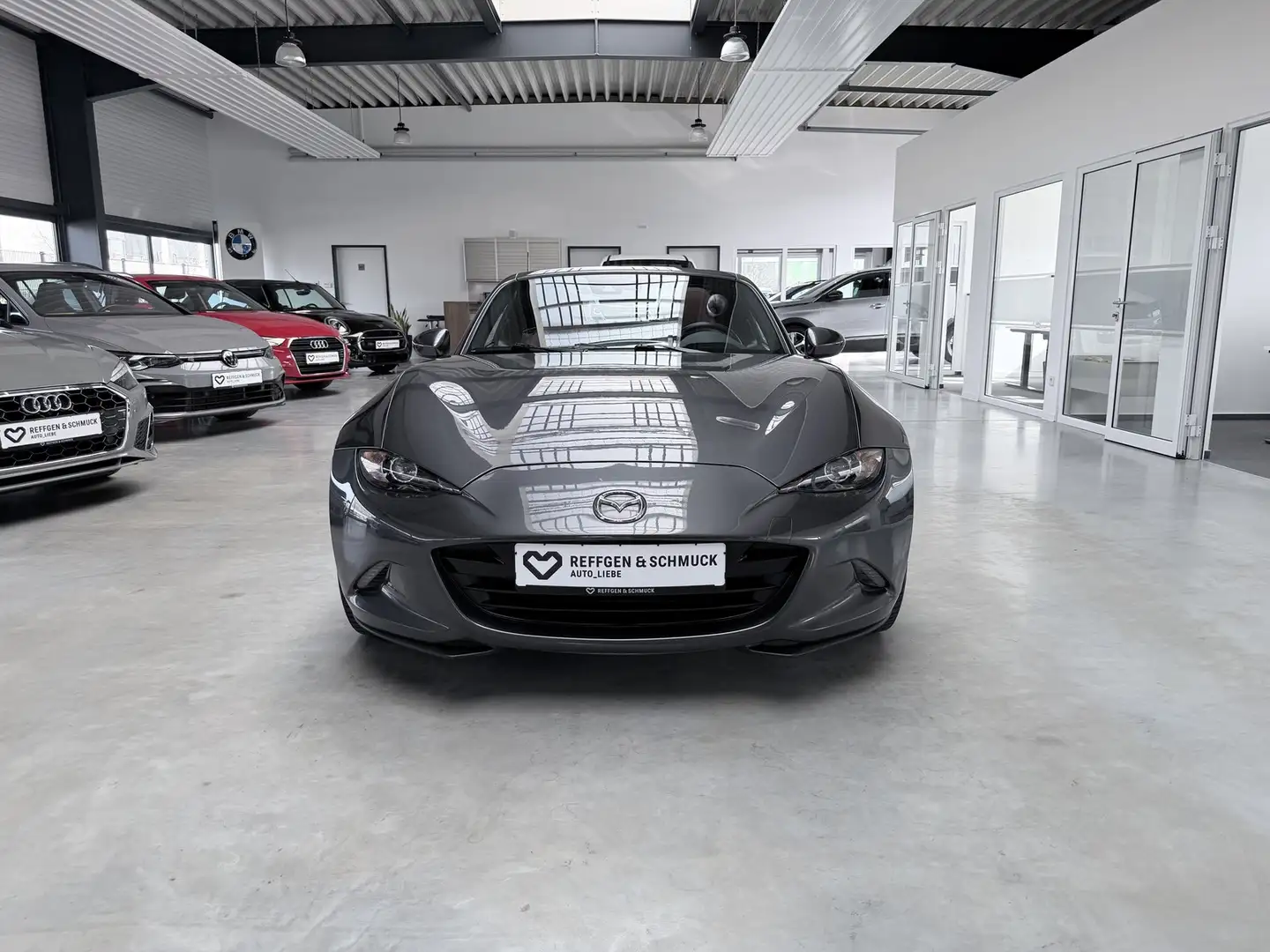Mazda MX-5 SPORTS LINE RF AUTOMATIK+LEDER+LED+BOSE+TÜV Gris - 2