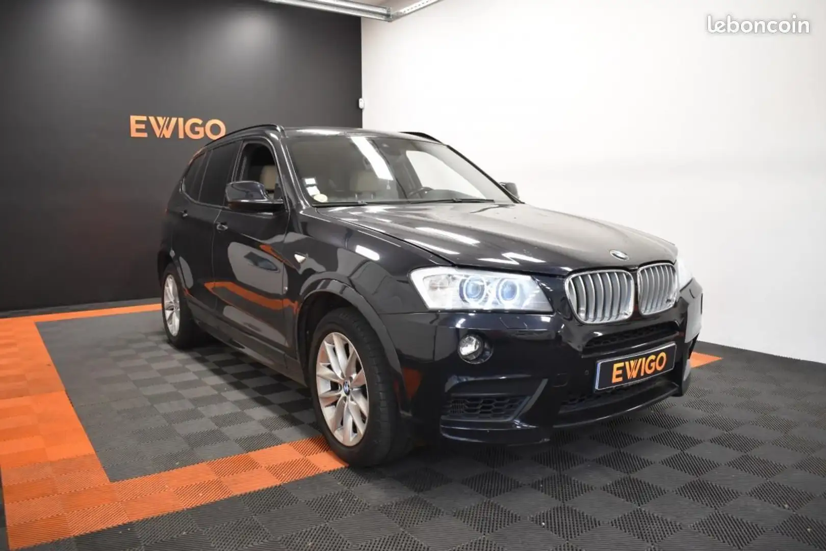 BMW X3 3.5 D 315ch M-SPORT XDRIVE BVA SUIVI GARANTIE 6 A  Чёрный - 1