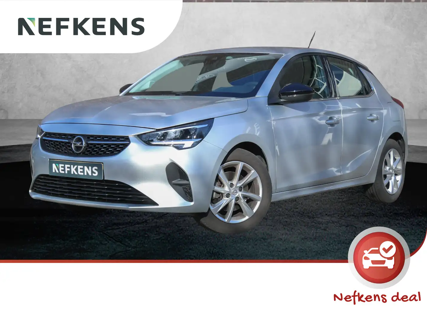 Opel Corsa Elegance 100pk | apple carplay/android auto | crui Grijs - 1