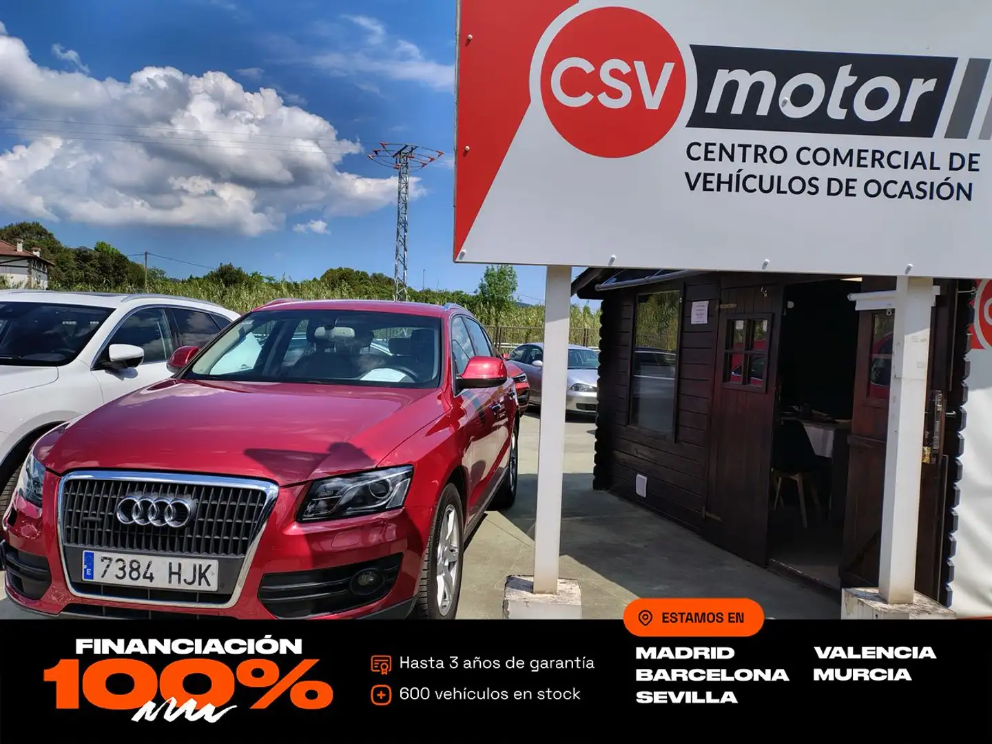 Audi Q5 2.0TDI Advanced 110kW Rojo - 1