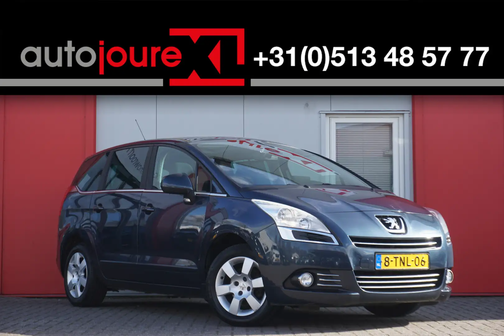 Peugeot 5008 1.6 VTi Blue Lease 7-pers | Panoramadak | Cruise C Blauw - 1