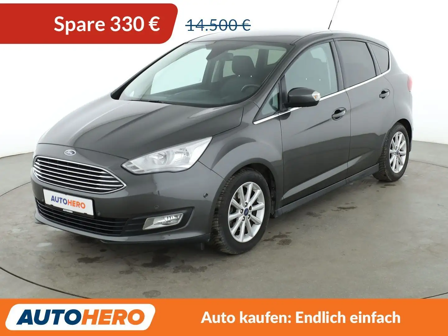 Ford C-Max 1.5 EcoBoost Titanium *NAVI*CAM*TEMPO*SHZ*LHZ*ALU* Grau - 1