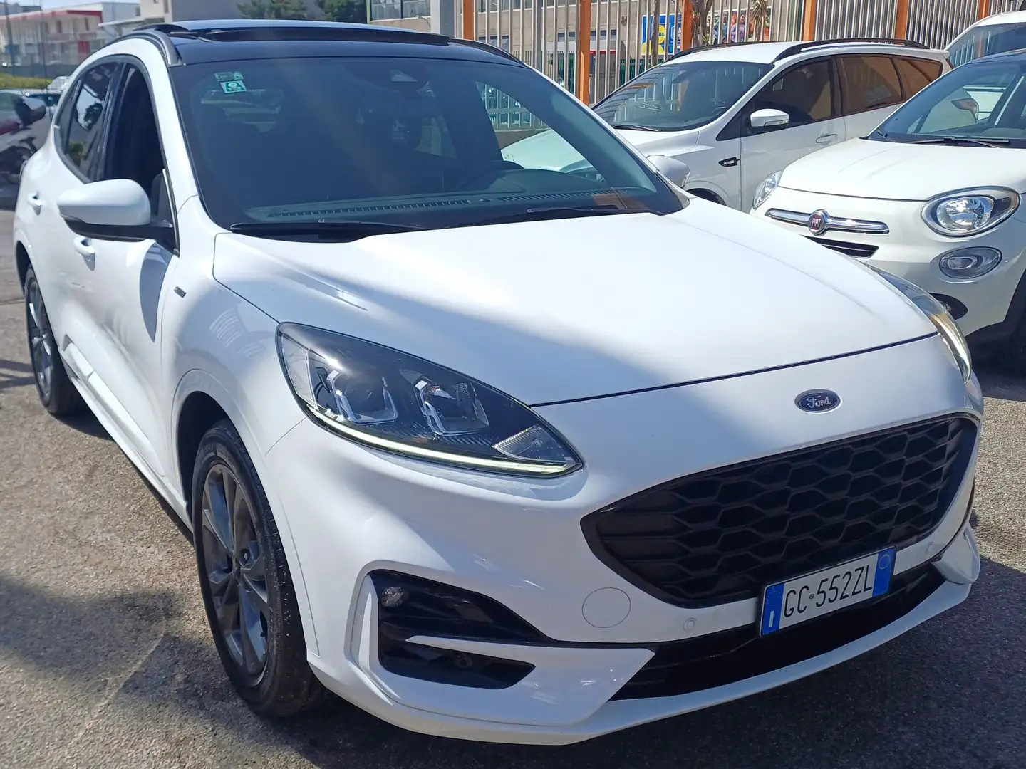 Ford Kuga Kuga III 2021 1.5 ecoblue ST-Line 2wd 120cv Bianco - 2