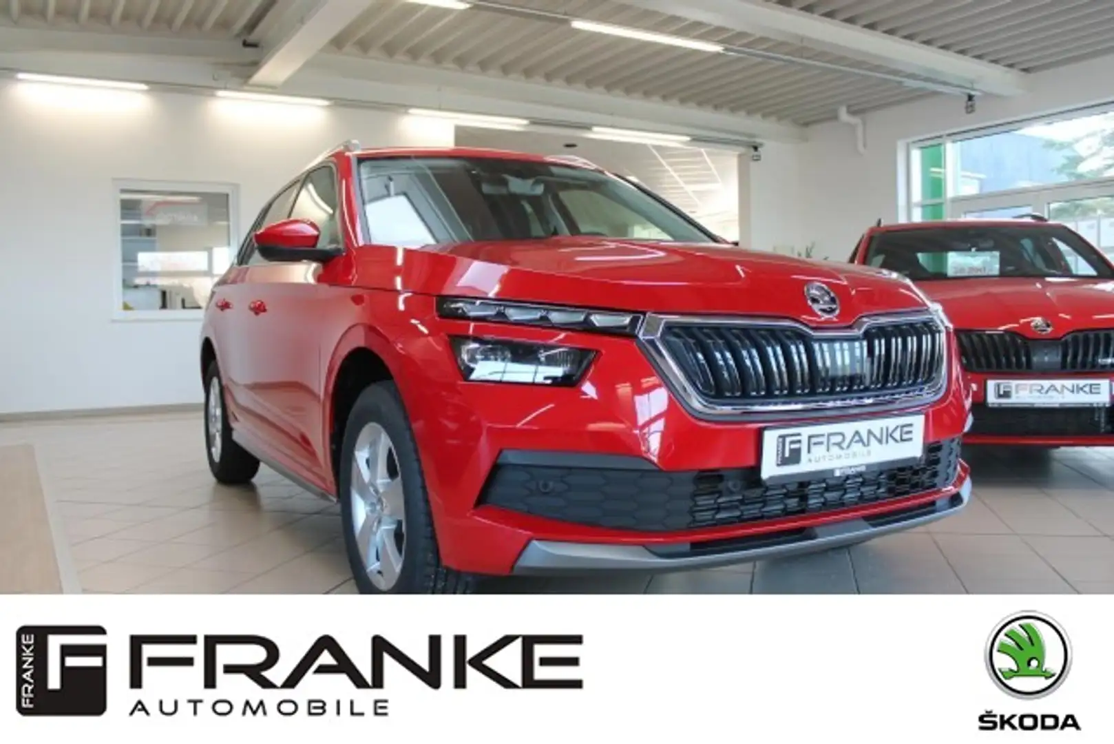 Skoda Kamiq Style 1.0 TSI (81kW/110PS) Klima Einparkhilfe Rot - 1