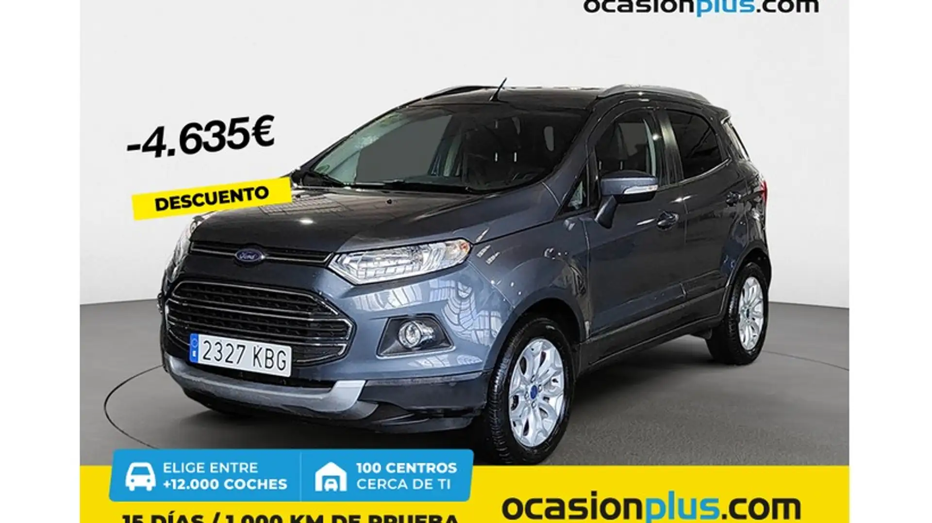 Ford EcoSport 1.5 Ti-VCT Titanium Gris - 1