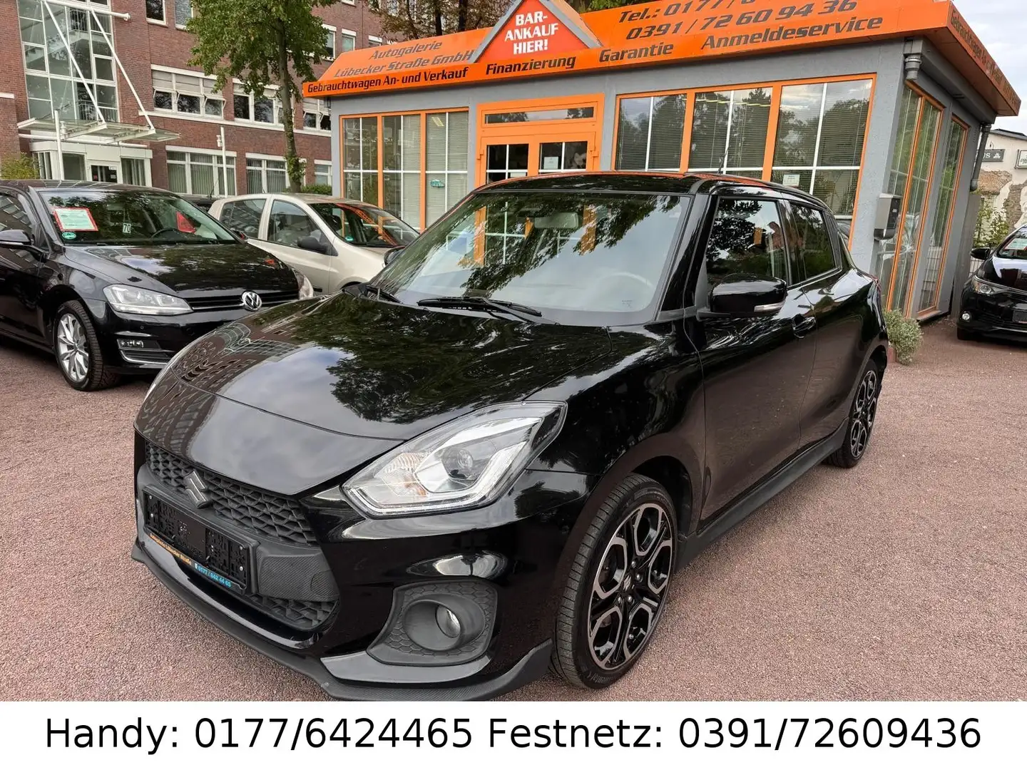 Suzuki Swift Sport 1.4 LED/NAVI/SHZ/PDC/KAMERA/ALU Schwarz - 1