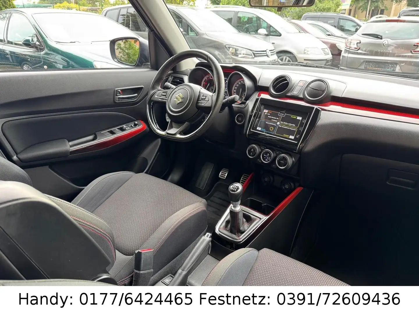 Suzuki Swift Sport 1.4 LED/NAVI/SHZ/PDC/KAMERA/ALU Schwarz - 2