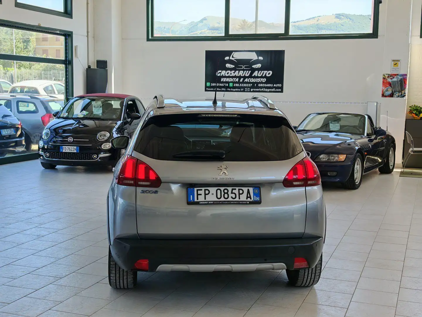 Peugeot 2008 2008 1.6 bluehdi Allure 100cv my16 Gris - 2