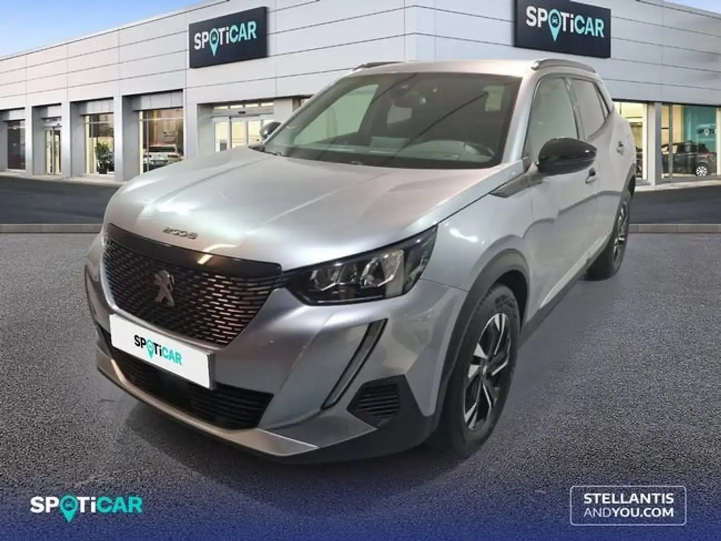 Peugeot 2008 1.2 PureTech S&S Allure EAT8 130 Gris - 1