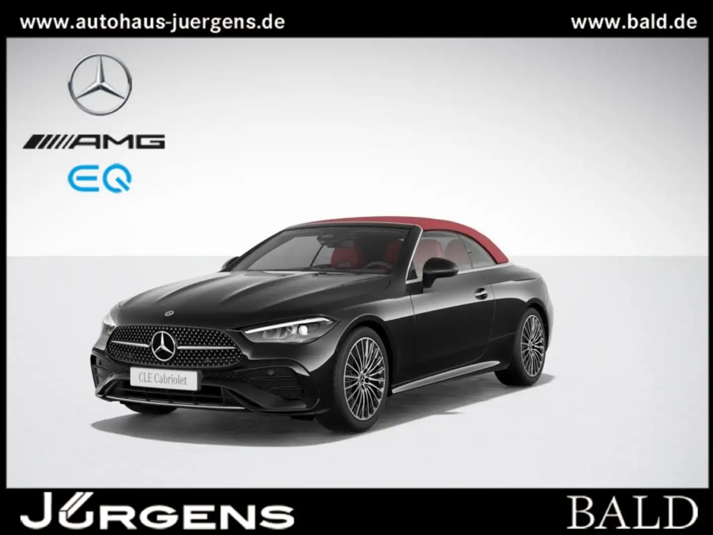 Mercedes-Benz CLE 220 d Cabrio AMG-Sport/LED/Cam/Totw/Memo/19" Noir - 1