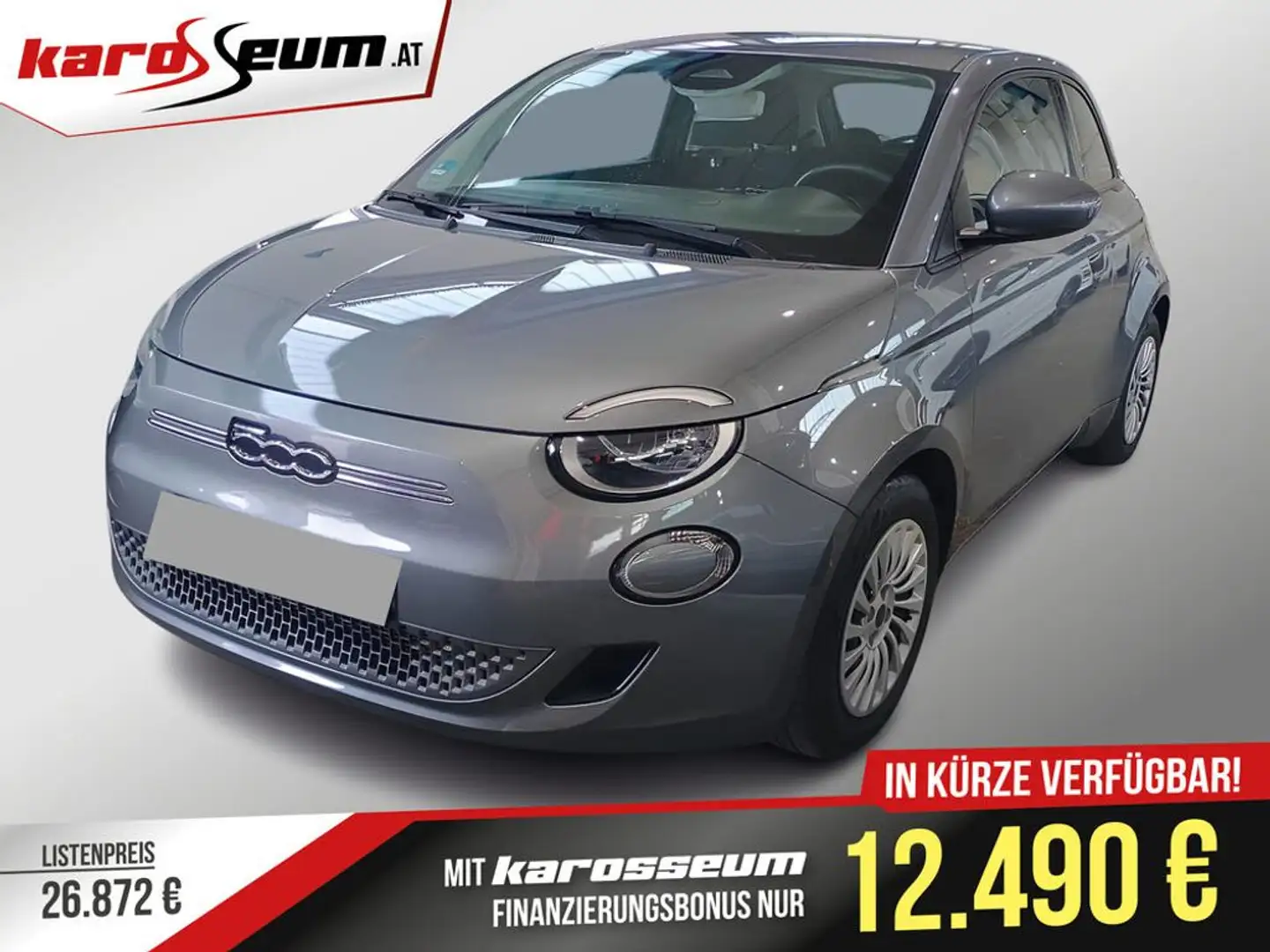 Fiat 500e Action 23.8 kWh *VIRT.COCKPIT*SPUR*VKZ*BLUE* Grau - 1