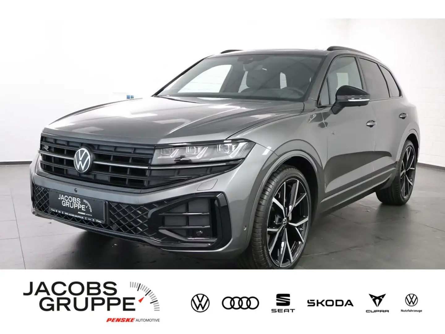 Volkswagen Touareg 3.0 TDI 4M R-line Navi,Matrix,AHK,HUD Grau - 1
