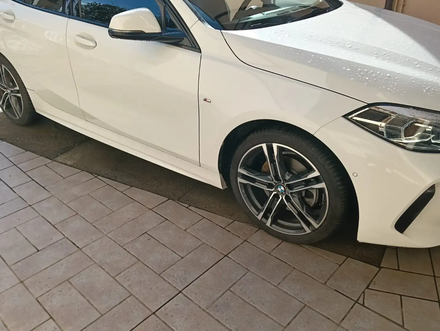 BMW 116 Serie 1 F40 116d Msport auto Blanco - 2
