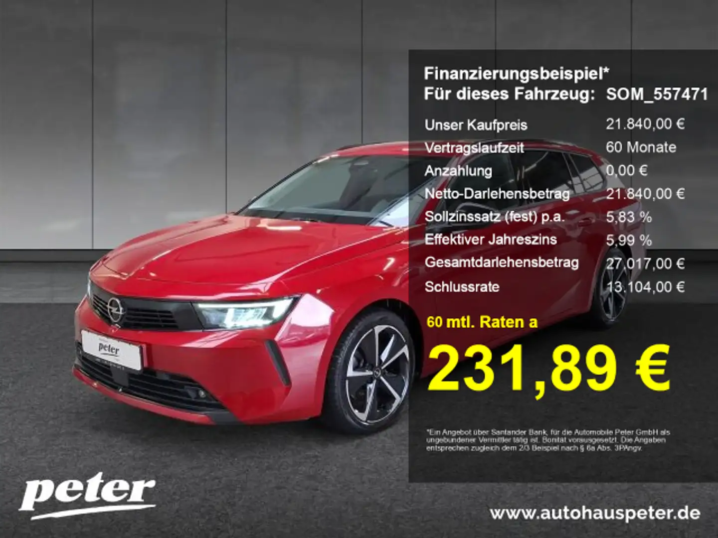 Opel Astra Astra L ST 1.5 D Business Elegance Automatik Klimaautomatik Sitzheizung Rouge - 2