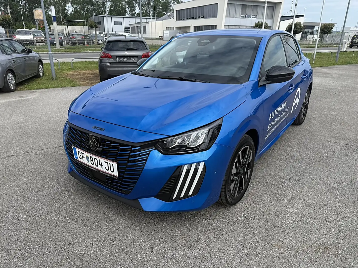 Peugeot 208 Hybrid 110 e-DCS6 Allure Blau - 1